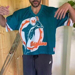 Amazing 80s early 90's Wilson NFL Miami Dolphins jersey